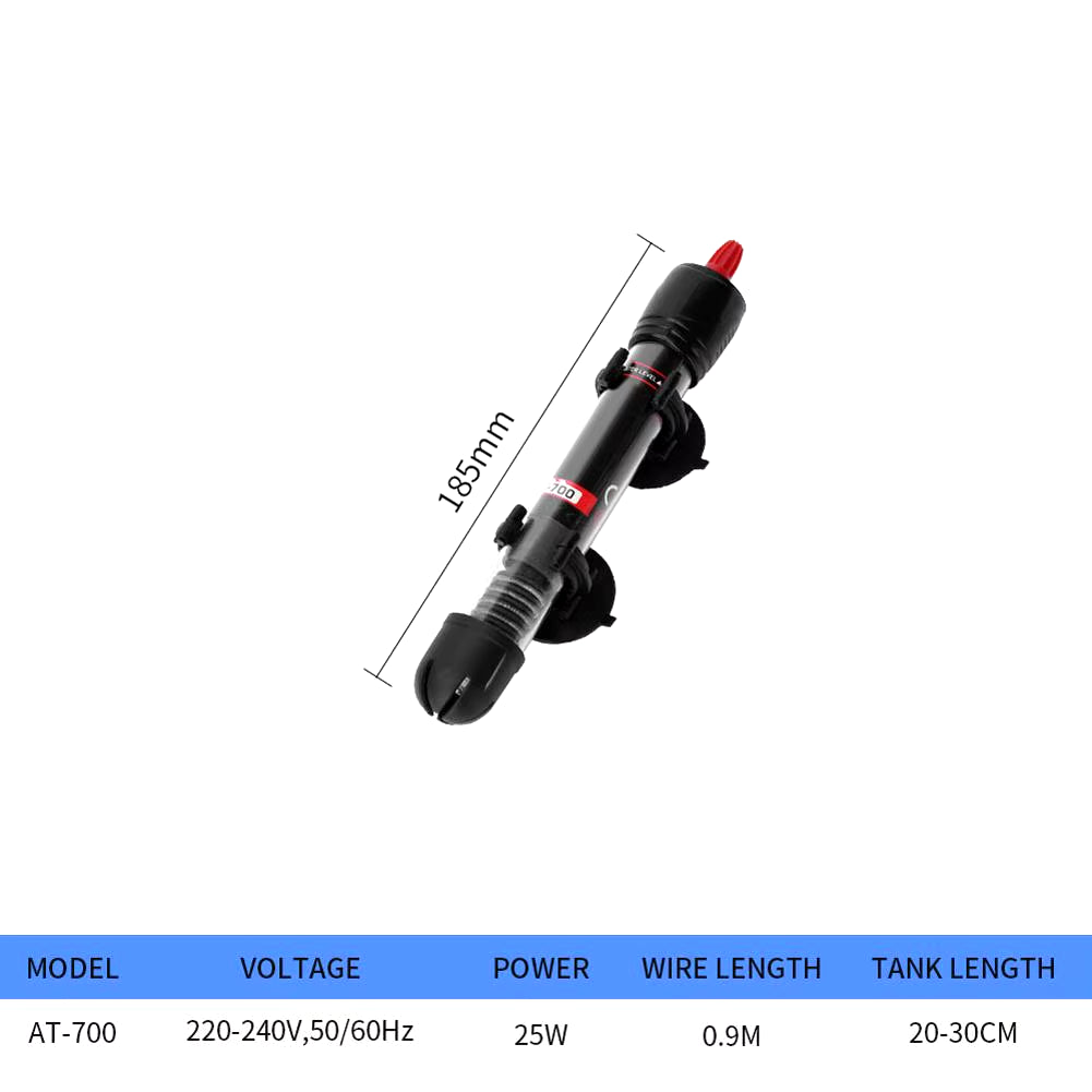 Aquarium Heater Fish Tank Heating Rod Submersible Thermostat External Temp Controller Automatic Device