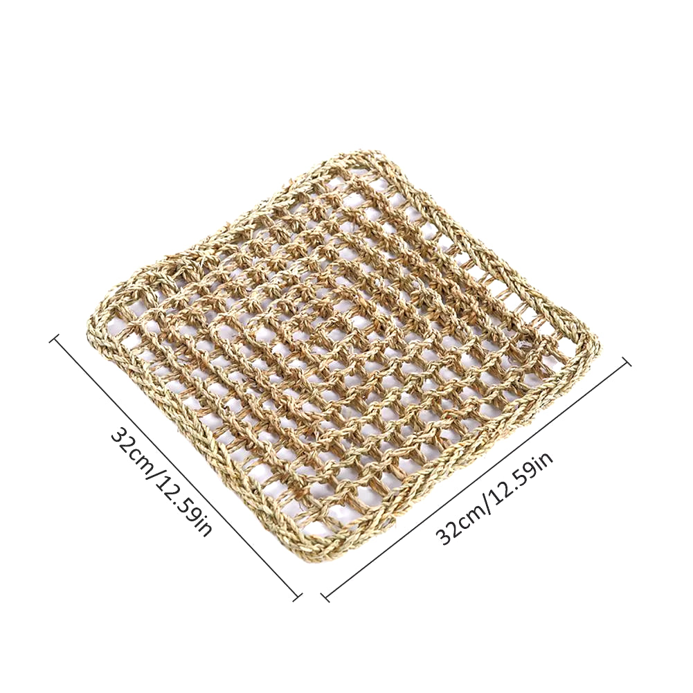 Seaweed Lizard Hammock Swing Pet Lounger Reptile Toy Hanging Bed Mat Small Hermit Crabs Geckos Bed Mats Pet Reptile Accessories