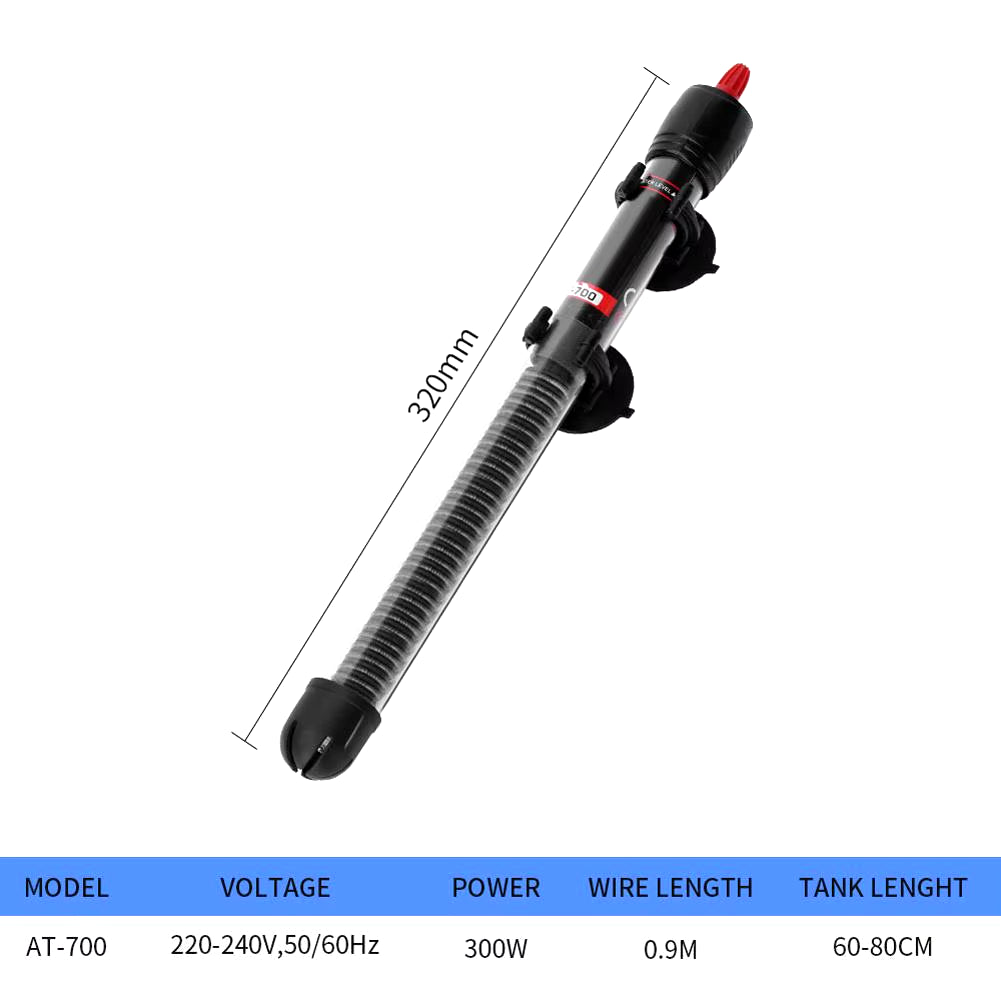 Aquarium Heater Fish Tank Heating Rod Submersible Thermostat External Temp Controller Automatic Device