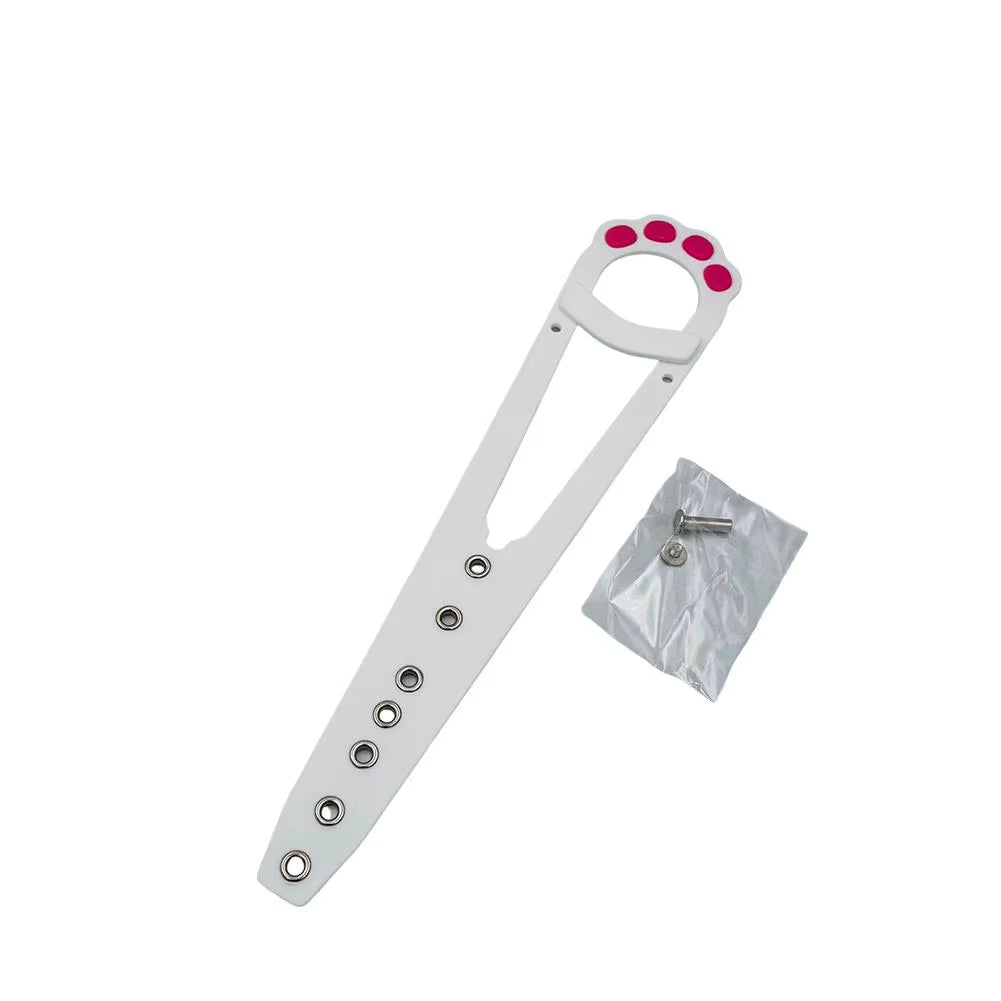 Adjustable Width Cat Door Holder Latch Fish Shaped Design Fast Flex Latch Strap Door Stopper Pet Supplies