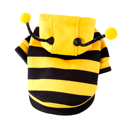 Pets Bee Halloween Costume Small Pets Apparel Fashion Adorable Cats Hoodies