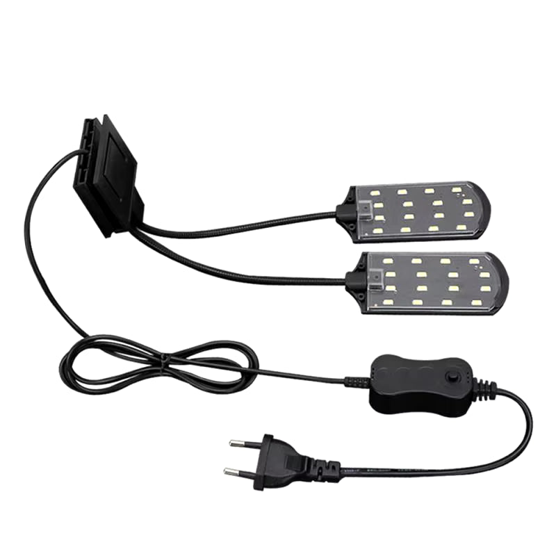 Super Slim LED Aquarium Light Lighting Plants Grow Light 5W/10W/15W Aquatic Plant Lighting Waterproof Clip-On Lamp for Fish Tank