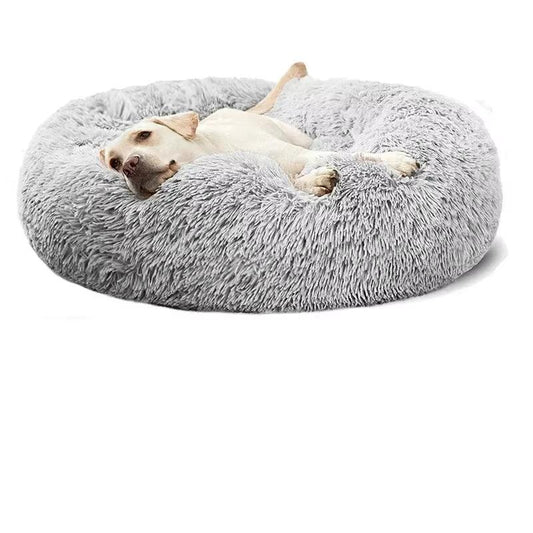 Super Soft Pet Cat Bed Plush Full Size Washable Calm Bed Donut Bed Comfortable Sleeping Artifact Suitable for All Kinds of Cats