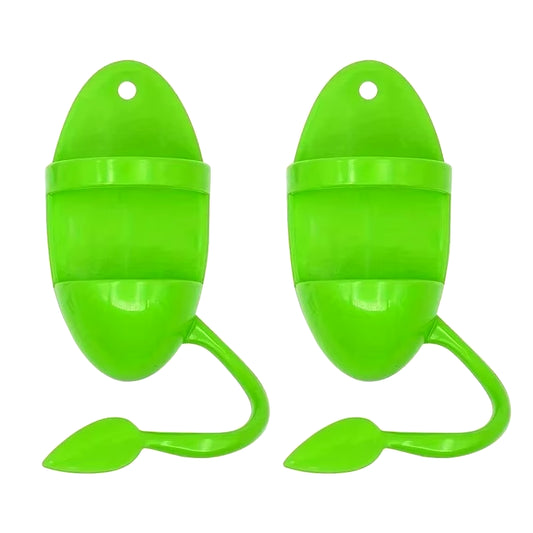 2Pcs Bird Parrot Feeder Hanging Cage Fruit Vegetable Container Feeding Cup Cuttlebone Stand Bird Cage Accessories Pet Supplies