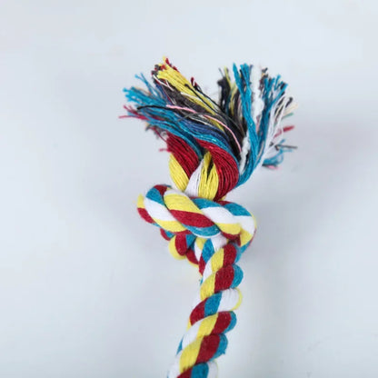 Dogs Toys Puppy Cotton Chew Rope Knot Toy Durable Braided Dog Toys Dog Cleaning Teeth Braided Bone Rope Juguetes Para Perro
