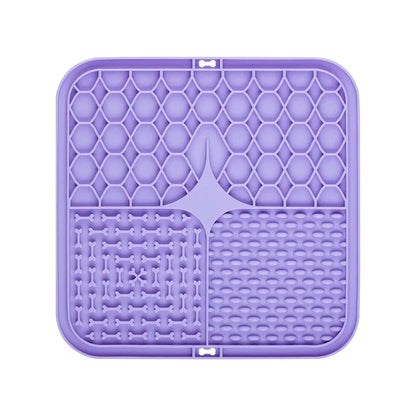 Dog Slow Feeders Mats Lick Mat Boredom Anxiety Reduction Perfect for Food Yogurt Peanut Butter Alternative to Slow Feed Dog Bowl