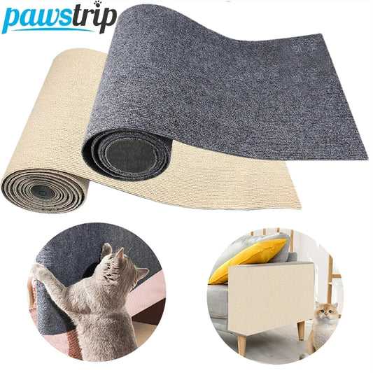 Cat Scratching Mat Cat Scratcher Sofa Tape Scratching Post Self-Adhesive Carpet Cats Scratch Board Cat Accessories