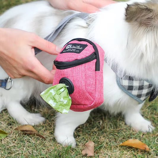 Dog Poop Bag Dispenser Hangingable Dog Poop Bag Holder Poo Bags Dispenser Clean Pick up Tools Pet Accessories Pet Supplies