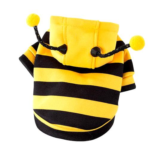 Pets Bee Halloween Costume Small Pets Apparel Fashion Adorable Cats Hoodies