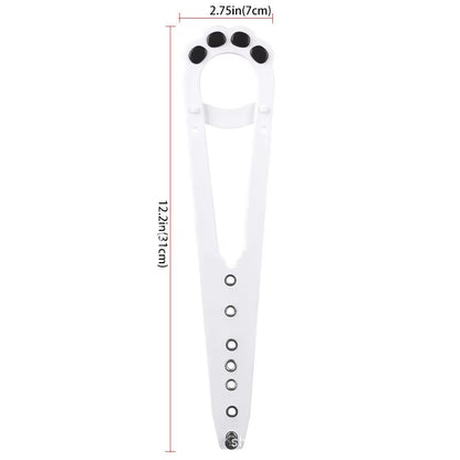 Adjustable Width Cat Door Holder Latch Fish Shaped Design Fast Flex Latch Strap Door Stopper Pet Supplies