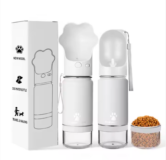 PawSip Duo Dog Water Bottle 14 oz – Goods4Paws