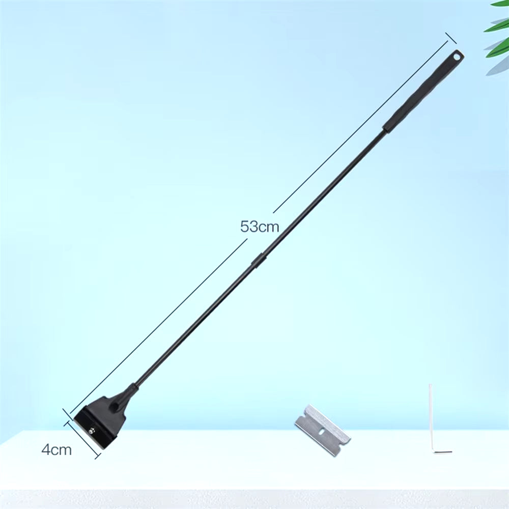 Aquarium Removal Scraper Fish Tank Flat Sand Algae Removal Dual-Use Glass Algae Removal Scraper Household Aquarium Cleaning Tool