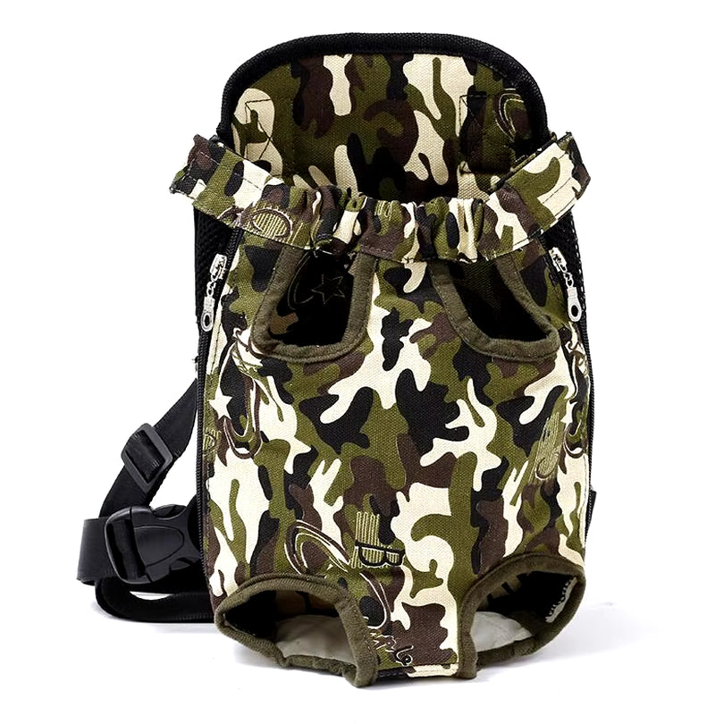 Outdoor Pet Dog Carrier Backpack Breathable Camouflage Travel Products Bags for Small Dog Cat Chihuahua Teddy Mesh Backpack