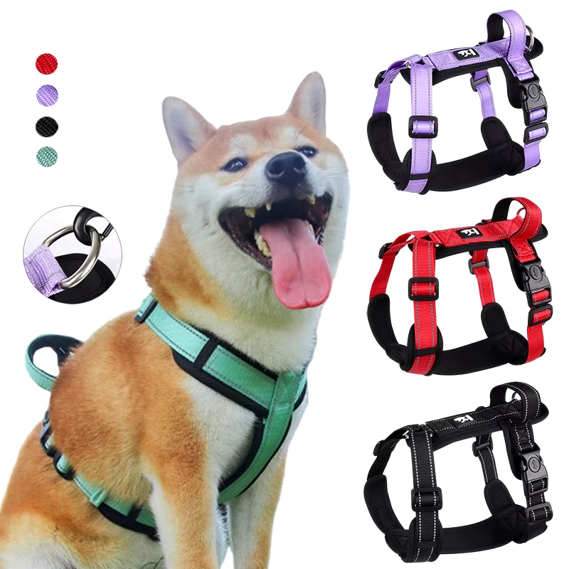 Lightweight Pet Harness with Handle Anti-Escape Dog Vest for Small Medium Dogs Puppy Chest Straps Chihuahua Pug Pet Supplies