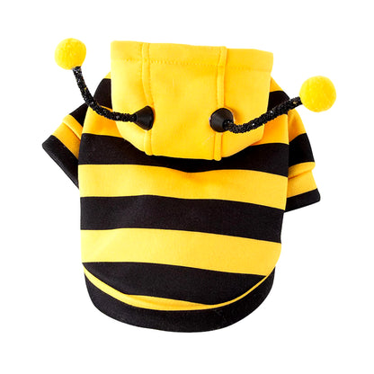 Pets Bee Halloween Costume Small Pets Apparel Fashion Adorable Cats Hoodies