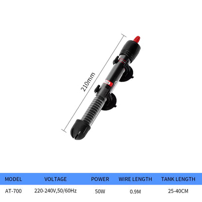 Aquarium Heater Fish Tank Heating Rod Submersible Thermostat External Temp Controller Automatic Device