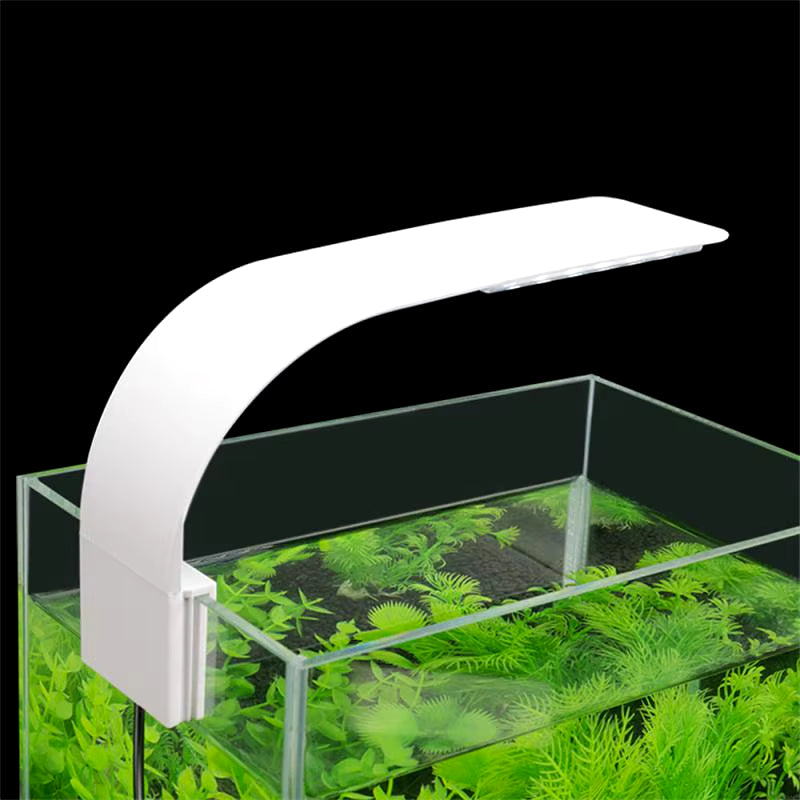 Super Slim LED Aquarium Light Lighting Plants Grow Light 5W/10W/15W Aquatic Plant Lighting Waterproof Clip-On Lamp for Fish Tank