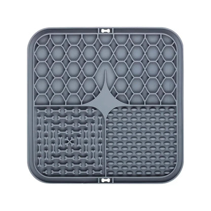 Dog Slow Feeders Mats Lick Mat Boredom Anxiety Reduction Perfect for Food Yogurt Peanut Butter Alternative to Slow Feed Dog Bowl
