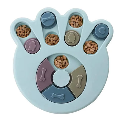 Dog Puzzle Toy & Slow Feeder – Interactive IQ-Boosting Food Dispenser for Dogs and Cats